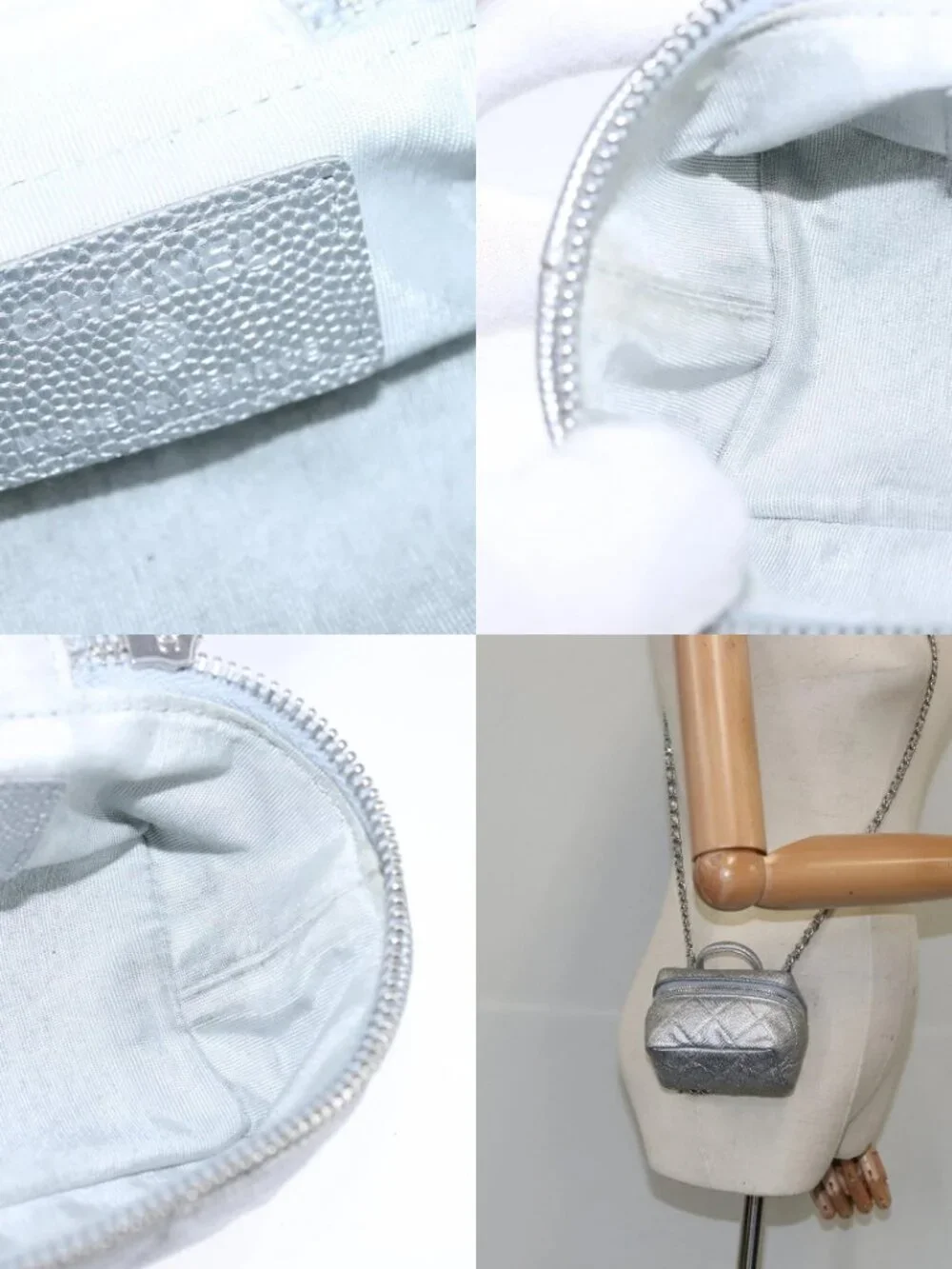 CHANEL brand	chanel color	silver